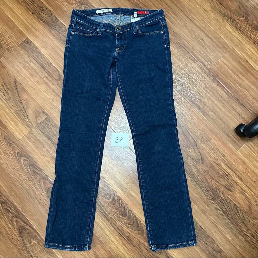 X2 Express Women's Dark Blue Skinny Leg Jeans